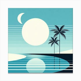 The Blue Lagoon Canvas Print