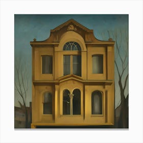 House In The City Canvas Print