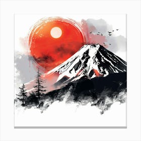 Mt Fuji 1 Canvas Print