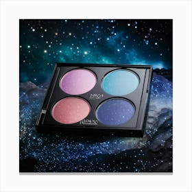 A Celestial Infused Makeup Palette Boasting Interstellar Radiance And Twinkling Shimmer Encapsulat (2) Canvas Print