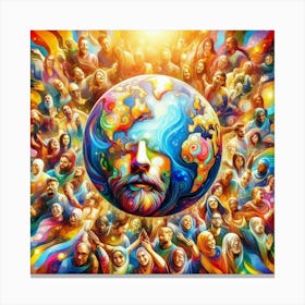 World Is Full Of People Canvas Print