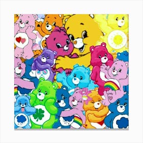 Care Bears 1 Canvas Print