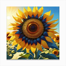 Sunflower 21 Canvas Print