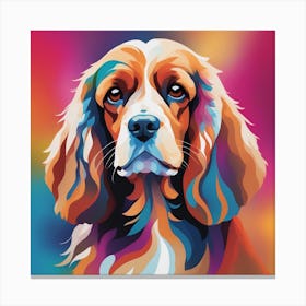 Dog Portrait 1 Canvas Print