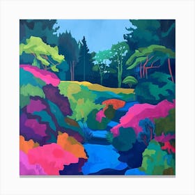 Colourful Gardens Portland Japanese Garden Usa 1 Canvas Print