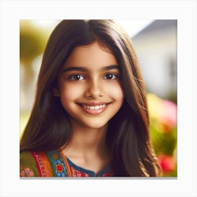 SPANISH GIRL Canvas Print