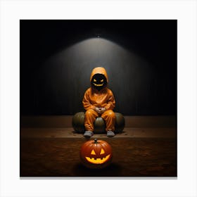 Jack O Lantern 1 Canvas Print