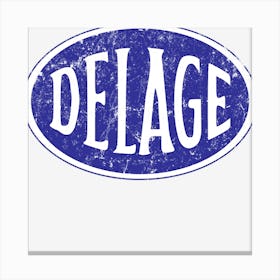 Delage Canvas Print