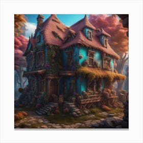 Fairytale House 1 Canvas Print