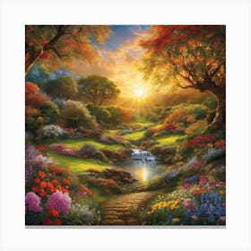 Garden Of Eden 2 Canvas Print