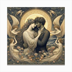 Lovers 1 Canvas Print