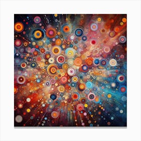 'Circles' Canvas Print