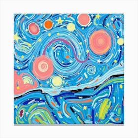 Starry Night 35 Canvas Print