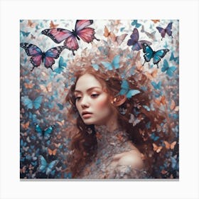 flutterby Canvas Print