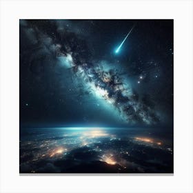 Milky Way 80 Canvas Print