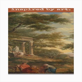 Inspired By Art Canvas Print