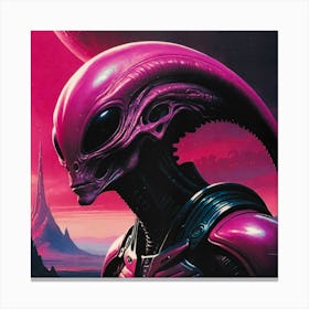 Pink Guy Canvas Print