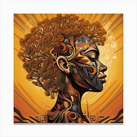African Woman 78 Canvas Print