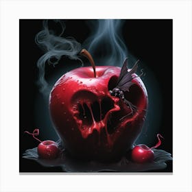 Insect inception Apple Canvas Print