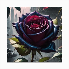 BB Borsa Dark Rose Canvas Print