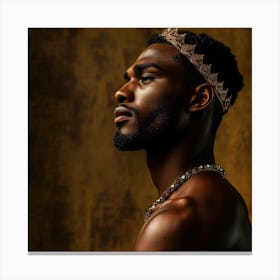 I Am King 4 Canvas Print