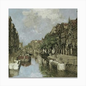 Amsterdam Canal 1 Canvas Print