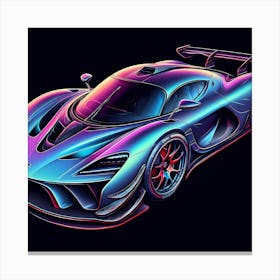 Mclaren Gt1 1 Canvas Print