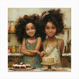 Gils Cooking Canvas Print