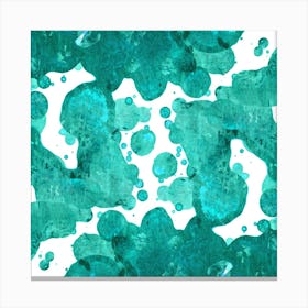 Watercolor Abstraction The Sea 1 Canvas Print