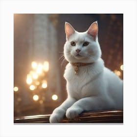 King Cat Canvas Print