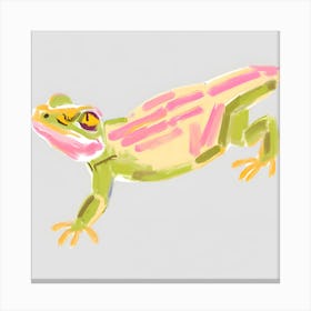 Bearded Dragon Lizard 04 Canvas Print