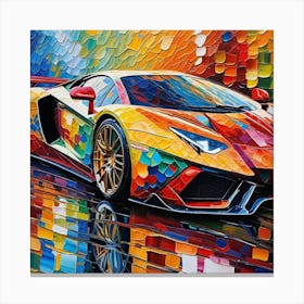 Lamborghini 70 Canvas Print