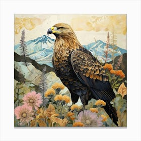 Bird In Nature Golden Eagle 3 Canvas Print