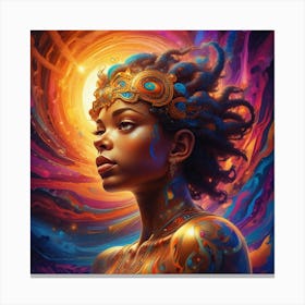 Afrofuturism Canvas Print