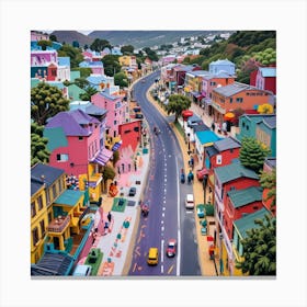 Most Popular Street In Cape Town Canvas Print