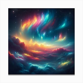 A vibrant sky Canvas Print