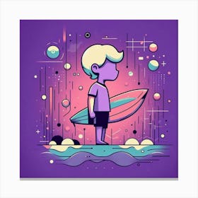 Surfer Boy 8 Canvas Print