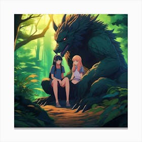 Werewolf Canvas Print