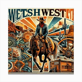 Welsh West Canvas Print