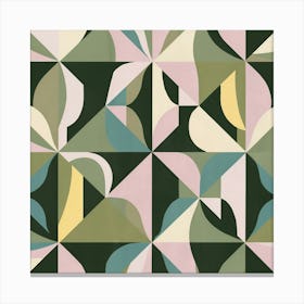 Abstract Geometric Pattern 65 Canvas Print