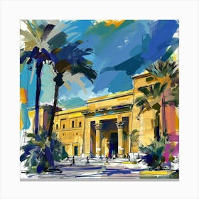 Egyptian Museum 1 Canvas Print