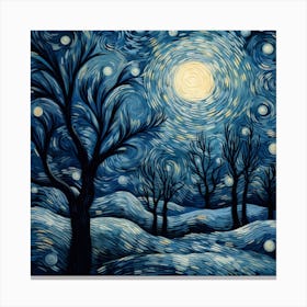 Starry Night 30 Canvas Print