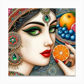 Exotic Beauty Artwork 116 Canvas Print