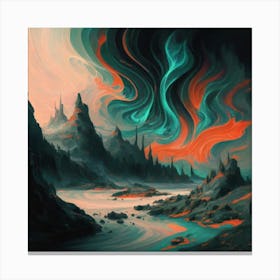 Ethereal Landscape Canvas Print