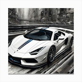 Lamborghini Huracan 35 Canvas Print