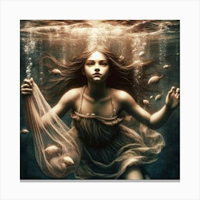 Mermaid 11 Canvas Print