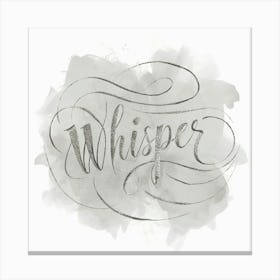 Whisper 1 Canvas Print