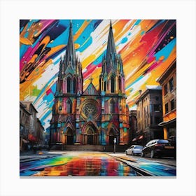 Sydney Cathedral Canvas Print