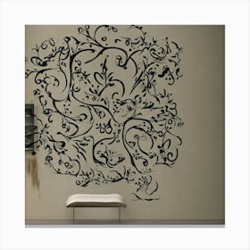 Wall Decals 2 Canvas Print