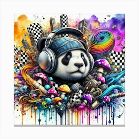 Panda 8 Canvas Print